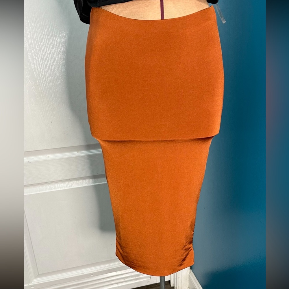 Windsor orange tube skirt